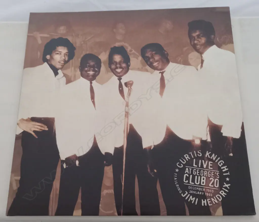 Curtis Knight Featuring Jimi Hendrix, Live At George's Club 20, (Double Album) Image 1++
